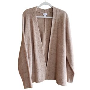 Old Navy Cardigan Tan Open Front Size XL
